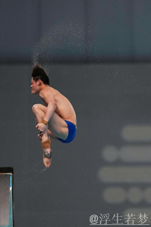 跳水世界杯总决赛：朱子锋男子10米跳台精彩表现