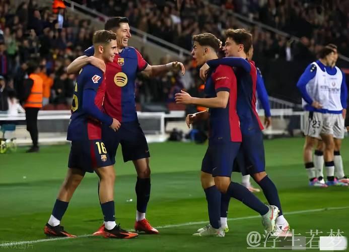 巴萨4-1击败赫罗纳 莱万梅开二度亚马尔制造乌龙 巴萨4-1击败赫罗纳 莱万梅开二度亚马尔制造乌龙